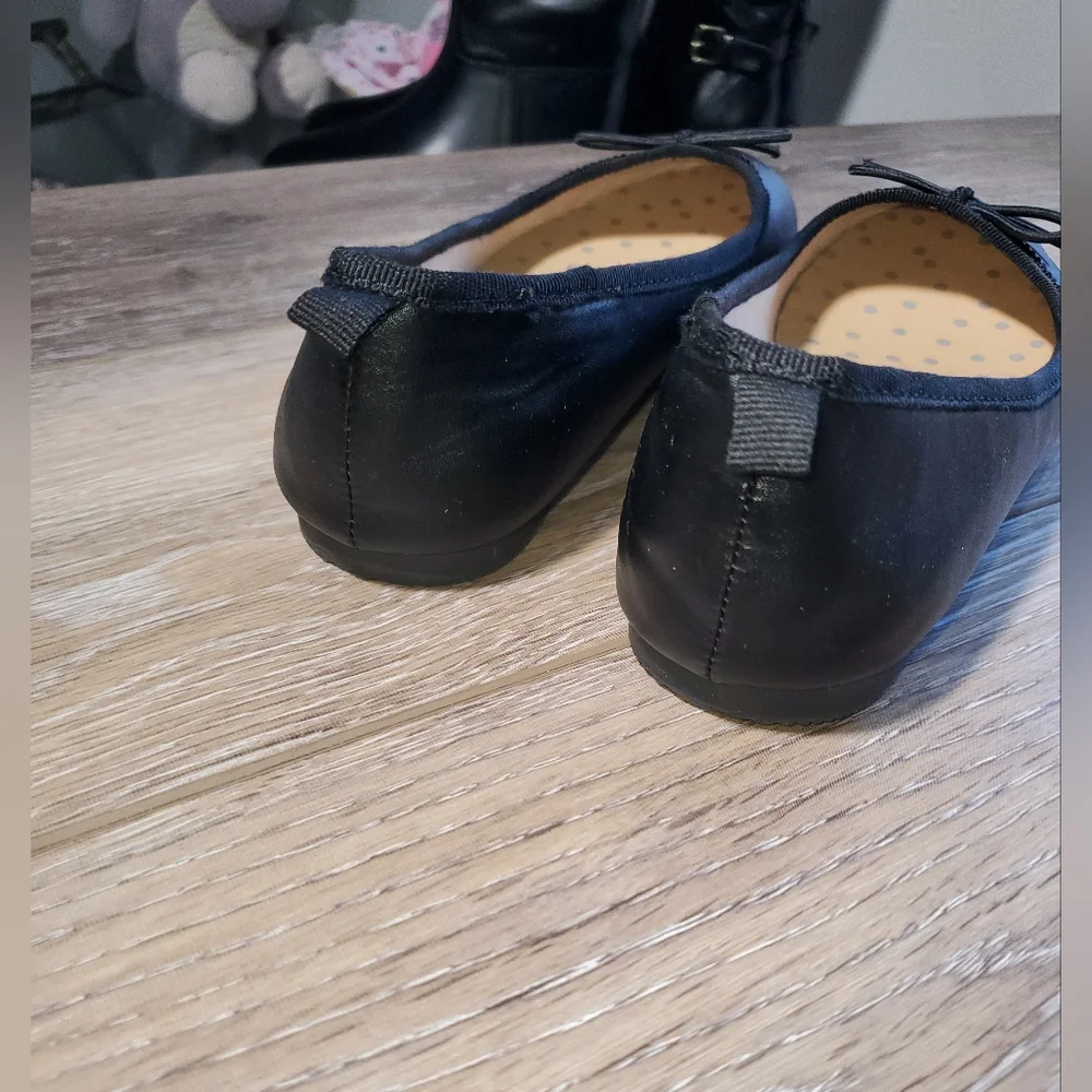 Cat & Jack girl's black ballet dress shoe, flats Size 1